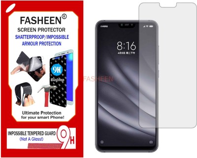 Fasheen Tempered Glass Guard for MI 8 YOUTH (Flexible Shatterproof)(Pack of 1)