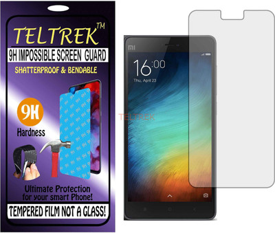 TELTREK Tempered Glass Guard for REDMI 4I (Flexible Shatterproof)(Pack of 1)