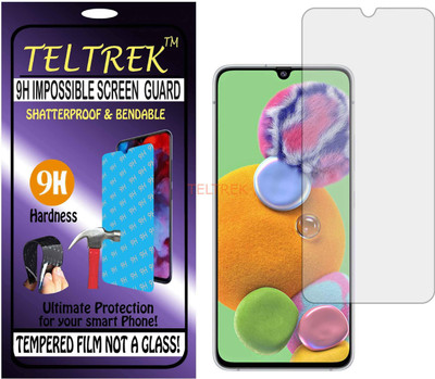 TELTREK Tempered Glass Guard for SAMSUNG GALAXY A90 5G (Flexible Shatterproof)(Pack of 1)