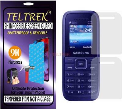 TELTREK Tempered Glass Guard for SAMSUNG GURU FM PLUS B110 (Flexible Shatterproof)(Pack of 1)