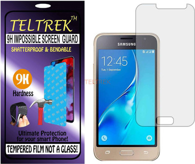 TELTREK Tempered Glass Guard for SAMSUNG GALAXY J1 4G 2017 (Flexible Shatterproof)(Pack of 1)