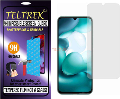 TELTREK Tempered Glass Guard for REDMI 10 YOUTH 5G (Flexible Shatterproof)(Pack of 1)