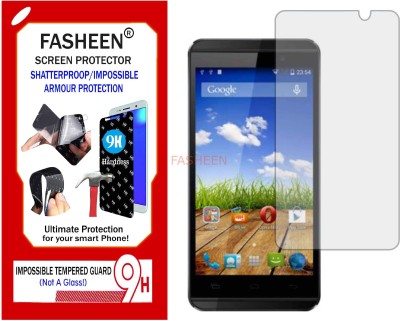 Fasheen Tempered Glass Guard for MICROMAX CANVAS FIRE 2 A104 (Flexible Shatterproof)(Pack of 1)