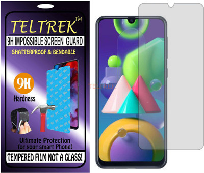 TELTREK Tempered Glass Guard for SAMSUNG GALAXY M21 (Flexible Shatterproof)(Pack of 1)