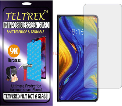 TELTREK Tempered Glass Guard for XIAOMI MI MIX 3 5G (Flexible Shatterproof)(Pack of 1)
