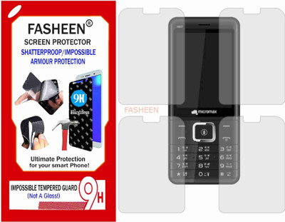 Fasheen Tempered Glass Guard for MICROMAX X807 (Flexible Shatterproof)(Pack of 1)