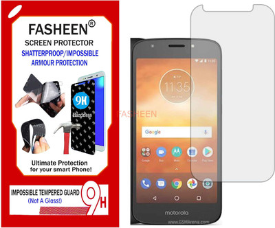 Fasheen Tempered Glass Guard for MOTOROLA MOTO E5 PLAY OREO GO (Flexible Shatterproof)(Pack of 1)