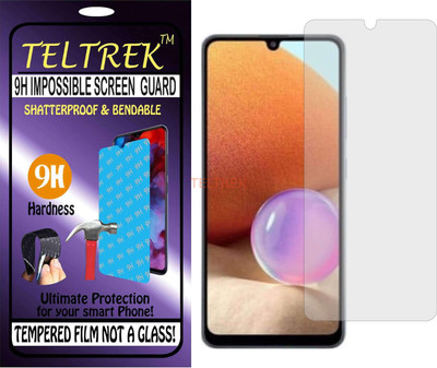 TELTREK Tempered Glass Guard for SAMSUNG GALAXY F22 E225F (Flexible Shatterproof)(Pack of 1)