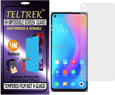 TELTREK Tempered Glass Guard for MI 11 LITE 5G (Flexible Shatterproof)(Pack of 1)