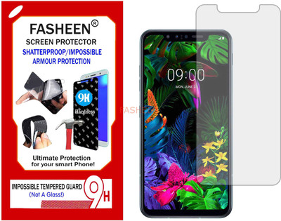Fasheen Tempered Glass Guard for LG G8S THINQ (Flexible Shatterproof)(Pack of 1)
