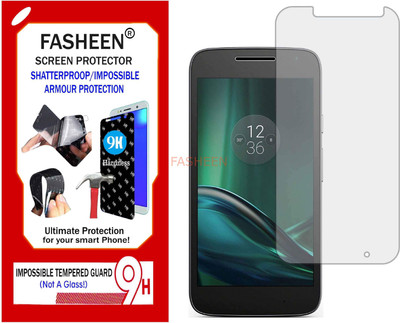 Fasheen Tempered Glass Guard for MOTOROLA MOTO G4 PLAY (Flexible Shatterproof)(Pack of 1)