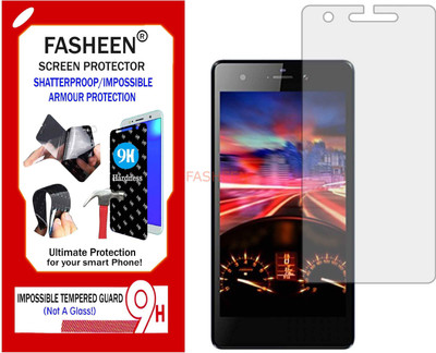 Fasheen Tempered Glass Guard for MICROMAX CANVAS NITRO 3 E352 (Flexible Shatterproof)(Pack of 1)