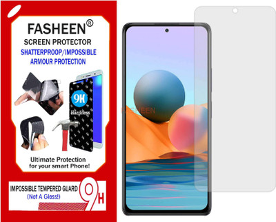 Fasheen Tempered Glass Guard for XIAOMI MI NOTE 10 PRO MAX (Flexible Shatterproof)(Pack of 1)