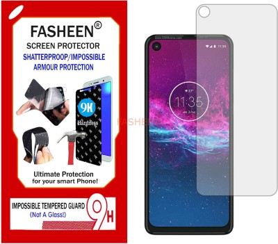 Fasheen Tempered Glass Guard for MOTOROLA MOTO ONE ACTION (Flexible Shatterproof)(Pack of 1)