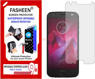 Fasheen Tempered Glass Guard for MOTOROLA Z2 FORCE (Flexible Shatterproof)(Pack of 1)