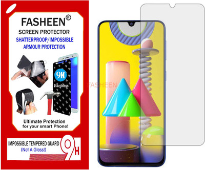 Fasheen Tempered Glass Guard for LG G9 THINQ (Flexible Shatterproof)(Pack of 1)