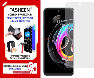 Fasheen Tempered Glass Guard for MOTOROLA MOTO EDGE 20 LITE (Flexible Shatterproof)(Pack of 1)