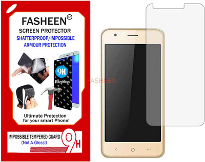 Fasheen Tempered Glass Guard for LEPHONE W15 (Flexible Shatterproof)(Pack of 1)