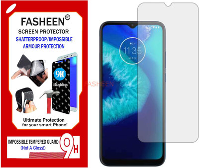 Fasheen Tempered Glass Guard for MOTOROLA MOTO G8 POWER LITE (Flexible Shatterproof)(Pack of 1)