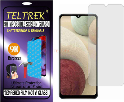TELTREK Tempered Glass Guard for SAMSNG GALAXY A12 PLUS 5G (Flexible Shatterproof)(Pack of 1)