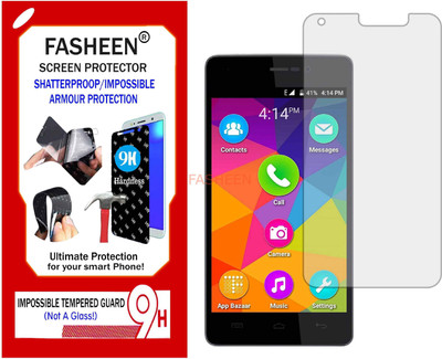 Fasheen Tempered Glass Guard for MICROMAX UNITE 3 Q372 (Flexible Shatterproof)(Pack of 1)