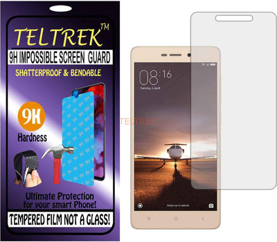 TELTREK Tempered Glass Guard for XIAOMI MI 3S (Flexible Shatterproof)(Pack of 1)