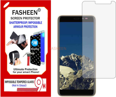 Fasheen Tempered Glass Guard for MOBIISTAR C1 LITE (Flexible Shatterproof)(Pack of 1)