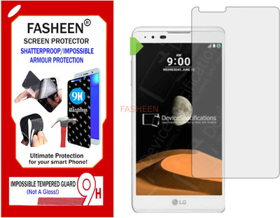 Fasheen Tempered Glass Guard for LG X MAX (Flexible Shatterproof)(Pack of 1)
