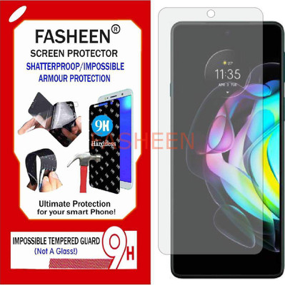 Fasheen Tempered Glass Guard for MOTOROLA MOTO EDGE 2021 (Flexible Shatterproof)(Pack of 1)