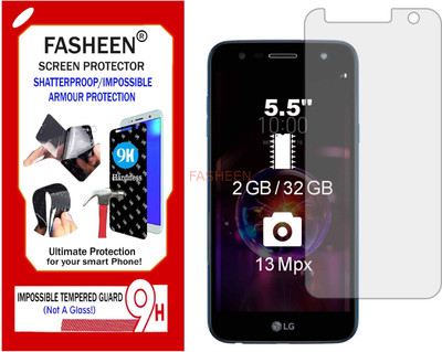 Fasheen Tempered Glass Guard for LG X POWER2 (Flexible Shatterproof)(Pack of 1)