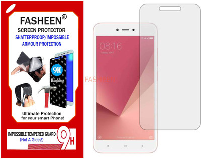 Fasheen Tempered Glass Guard for MI REDMI Y1 LITE (Flexible Shatterproof)(Pack of 1)