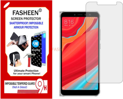 Fasheen Tempered Glass Guard for REDMI Y2 (Flexible Shatterproof)(Pack of 1)