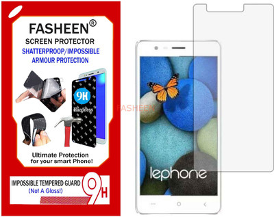 Fasheen Tempered Glass Guard for LEPHONE W7 (Flexible Shatterproof)(Pack of 1)