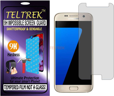 TELTREK Tempered Glass Guard for SAMSUNG S7 (Flexible Shatterproof)(Pack of 1)