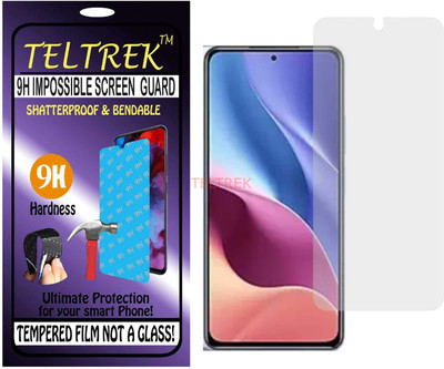 TELTREK Tempered Glass Guard for MI 11X PRO (Flexible Shatterproof)(Pack of 1)
