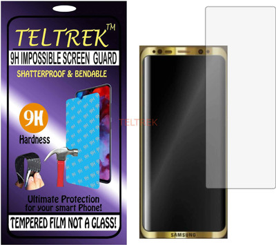 TELTREK Tempered Glass Guard for SAMSUNG S8 EDGE (Flexible Shatterproof)(Pack of 1)