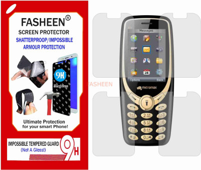 Fasheen Tempered Glass Guard for MICROMAX X1I-2017 (Flexible Shatterproof)(Pack of 1)