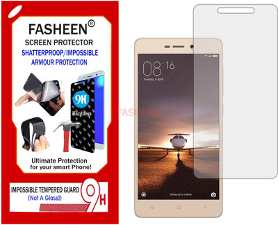Fasheen Tempered Glass Guard for REDMI 3S (Flexible Shatterproof)(Pack of 1)