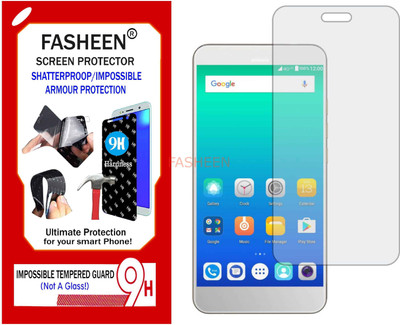 Fasheen Tempered Glass Guard for YU UNIQUE 2 PLUS (Flexible Shatterproof)(Pack of 1)