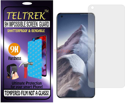 TELTREK Tempered Glass Guard for XIAOMI MI 11 ULTRA (Flexible Shatterproof)(Pack of 1)