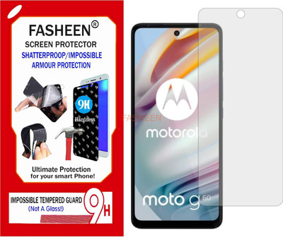 Fasheen Tempered Glass Guard for MOTO G40 FUSION (Flexible Shatterproof)(Pack of 1)