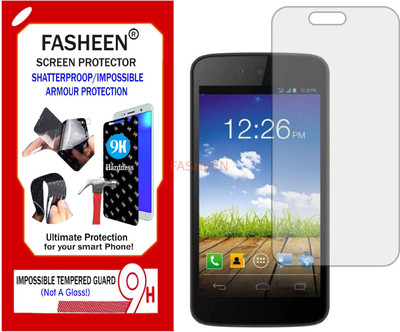 Fasheen Tempered Glass Guard for MICROMAX AQ4501 (Flexible Shatterproof)(Pack of 1)