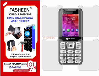 Fasheen Tempered Glass Guard for MICROMAX X752 (Flexible Shatterproof)(Pack of 1)