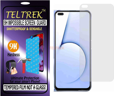 TELTREK Tempered Glass Guard for REALME X50 5G (Flexible Shatterproof)(Pack of 1)