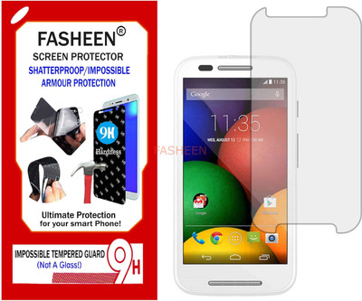 Fasheen Tempered Glass Guard for MOTOROLA MOTO E DUAL TV (Flexible Shatterproof)(Pack of 1)