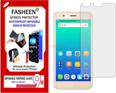 Fasheen Tempered Glass Guard for MICROMAX BHARAT 4 (Flexible Shatterproof)(Pack of 1)