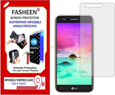 Fasheen Tempered Glass Guard for LG K10 2017 (Flexible Shatterproof)(Pack of 1)