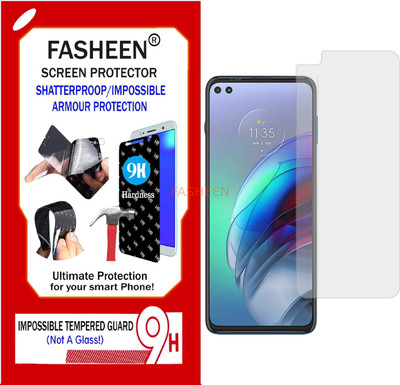 Fasheen Tempered Glass Guard for MOTOROLA MOTO G100 (Flexible Shatterproof)(Pack of 1)
