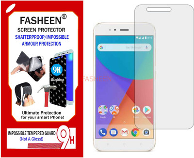 Fasheen Tempered Glass Guard for XIAOMI MI A1 (Flexible Shatterproof)(Pack of 1)