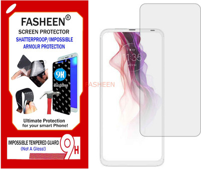 Fasheen Tempered Glass Guard for MOTOROLA MOTO ONE FUSION PLUS (Flexible Shatterproof)(Pack of 1)